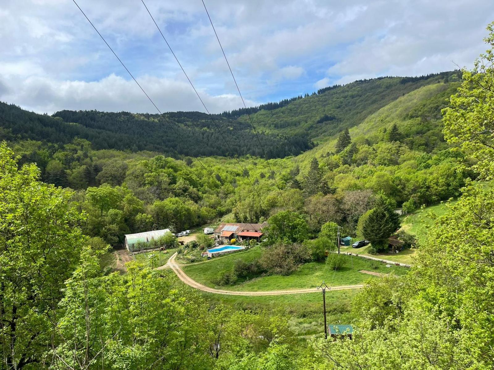 Ferme Les Therondels Saint-Pons-de-Thomieres Zewnętrze zdjęcie